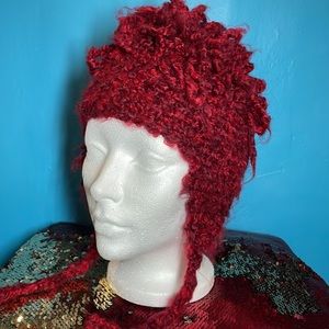 Funky hat burgundy small Ooga